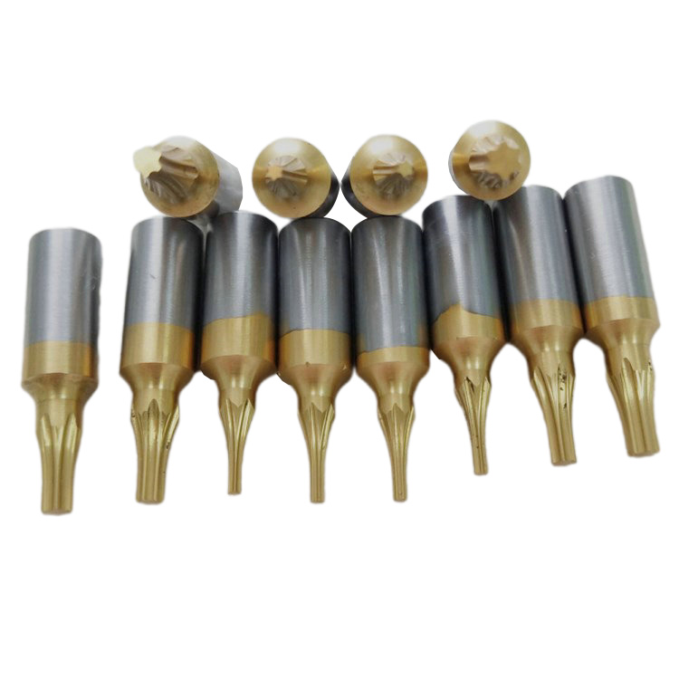 CNC torna parçaları için yüksek kaliteli broşlama torx zımbası