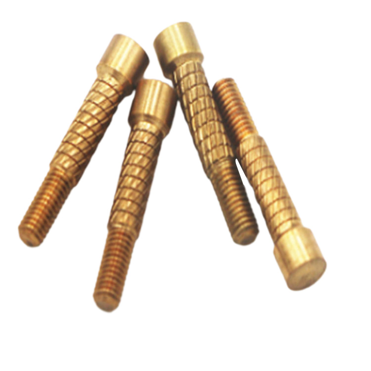CNC makine tornalama Eloksallı Tırtıllı Kelebek Vidalar