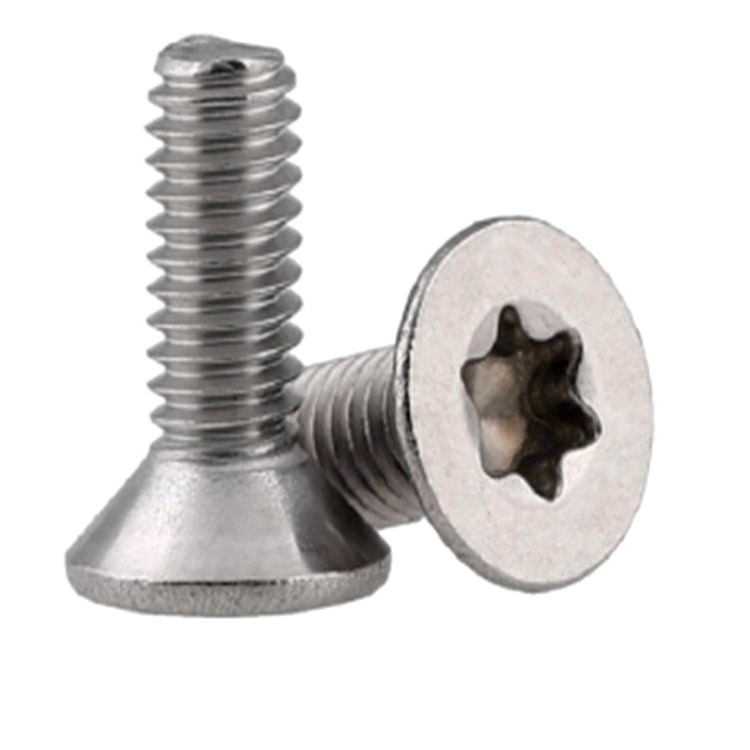 Siyah DIN7991 Havşa Başlı Torx Mikro Küçük Vida