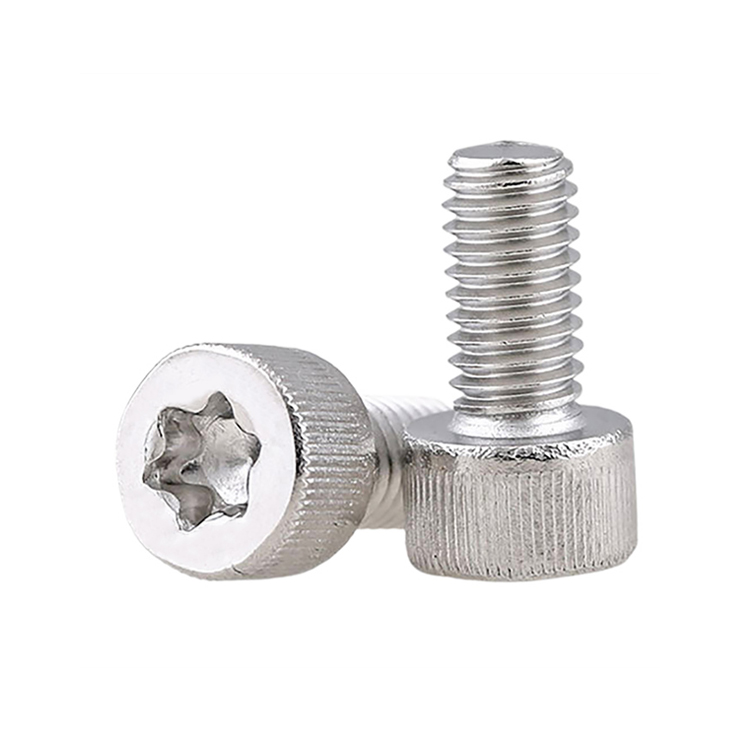 M3 paslanmaz çelik torx fincan başlığı Hırsızlığa karşı makine vidası