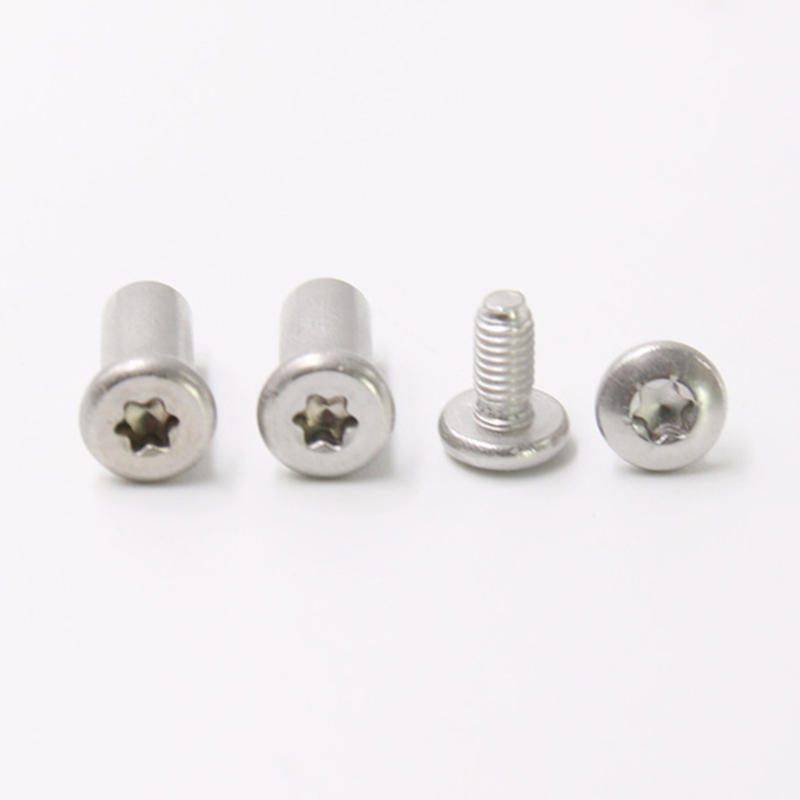 Bıçak için paslanmaz çelik m3 torx başlı erkek ve dişi vida Bıçak için paslanmaz çelik m3 torx başlı erkek ve dişi vida