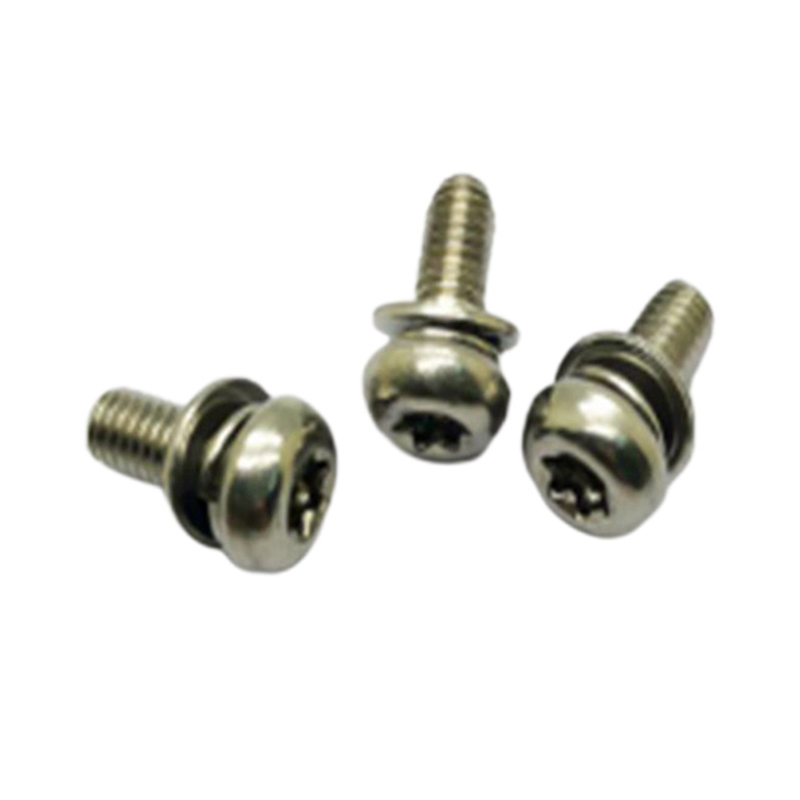 Yaylı rondelalı Torx tava başlı kombinasyon vidası Yaylı rondelalı Torx tava başlı kombinasyon vidası