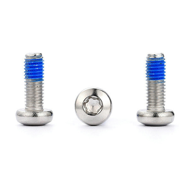 Naylon yama ile M3 Yuvarlak başlı torx makine vidası Naylon yama ile M3 Yuvarlak başlı torx makine vidası