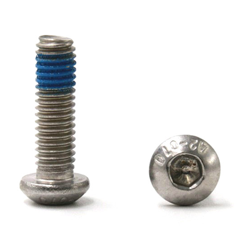 Yeni ürünler düğme başlı altıgen hsocket mini mikro kilitleme vidası Yeni ürünler düğme başlı altıgen hsocket mini mikro kilitleme vidası